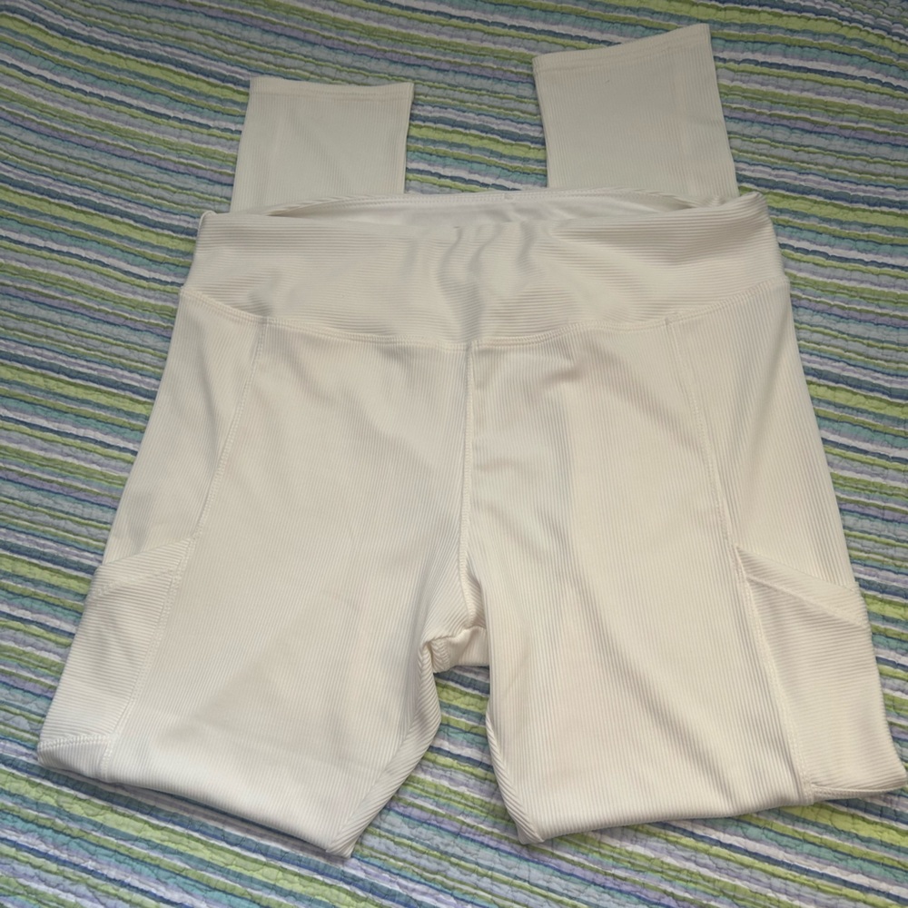 Tahari Cream Leggings